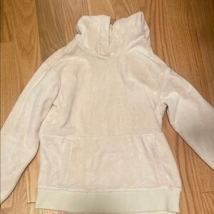 Cozy Cream Athleta Girls Hoodie